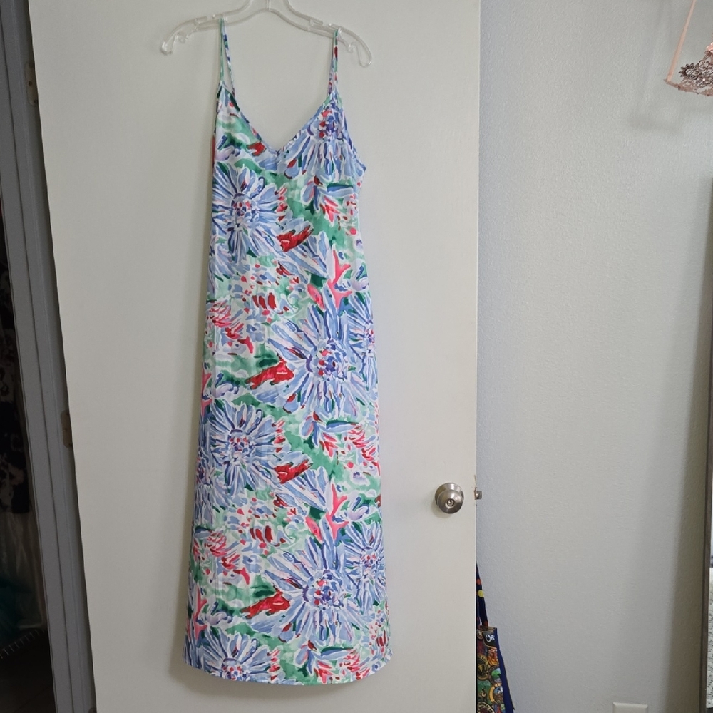 SHEIN Colorful Floral Maxi Dress